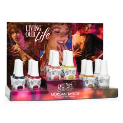 Gelish Soak-Off Gel Polish "Living Our Life" Fall Collection, 12 ct. Display