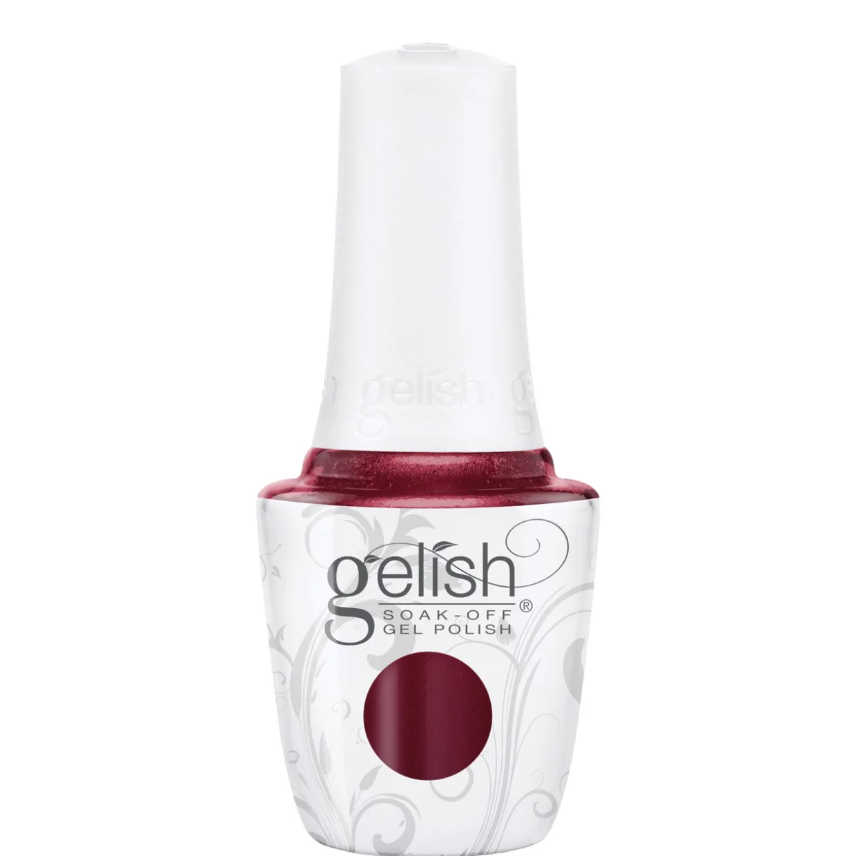 Gelish Soak-Off Gel Polish "Reddy To Jingle", Red Rose Pearl, 15 mL | .5 fl oz - On My Wish List Collection