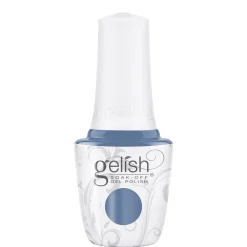 Gelish Soak Off Gel Polish "Test The Waters" Chiffon Slate Blue Crème - 15 mL | .5 fl oz - 1110482