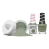 Gelish "So Check It" Trio, Sage Green Creme - Includes gel polish, lacquer, and dip