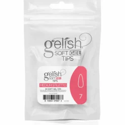 Gelish Soft Gel Tips, Medium Stiletto Size 7, 50 ct. Refill