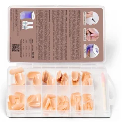 Gelish Soft Gel Tips, Nude Short Round, 120 ct.