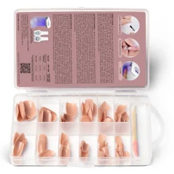 Gelish Soft Gel Tips, Pink Nude Short Round, 120 ct.