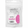 Gelish Soft Gel Tips, Short Round Size 0, 50 ct. Refill