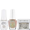 Gelish "Star Walking" Trio- Includes Gel Polish, Lacquer and Dip - Starfall Iridescent