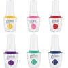 Gelish Summer Collection "Let's Roll" Gelish Soak-Off Gel Polish, 6 pc Bundle