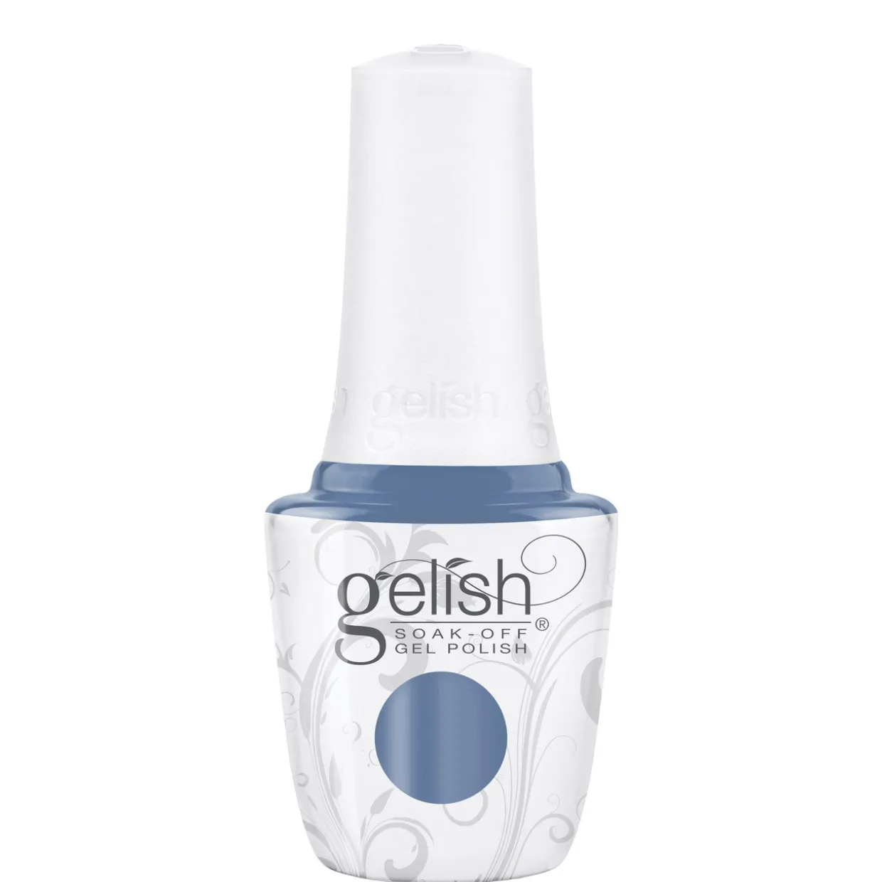 Gelish "Test The Waters" Trio, Chiffon Slate Blue Crème - Includes Gel Polish, Lacquer, and Dip