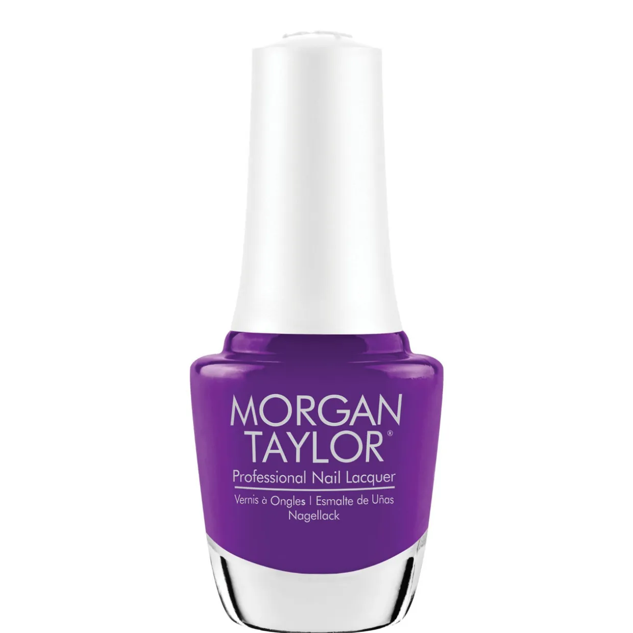 Gelish "This Is How I Roll" Duo- Includes Gel Polish and Lacquer- Bright Purple Creme