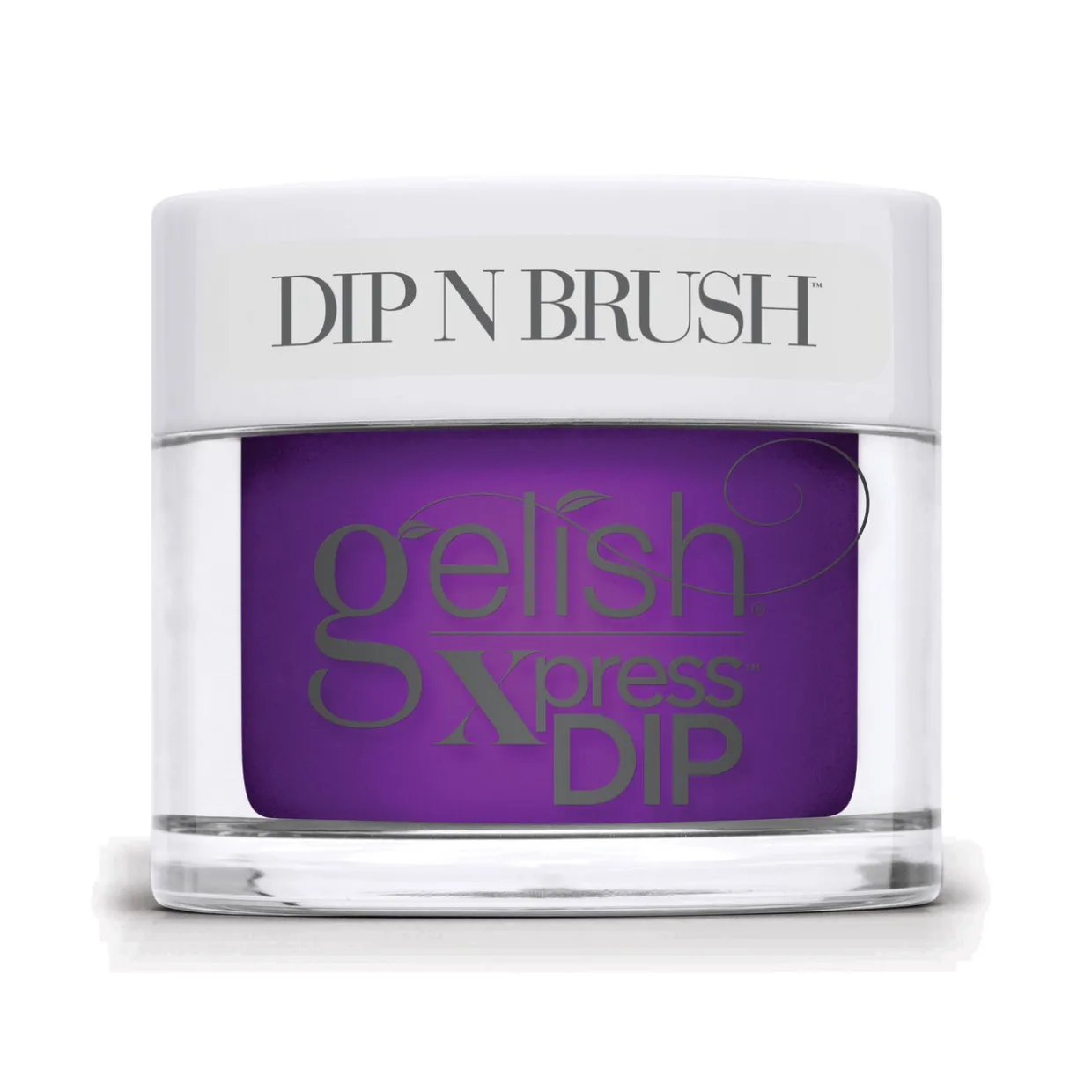 Gelish "This Is How I Roll" Trio - Includes Gel Polish, Lacquer and Dip- Bright Purple Creme