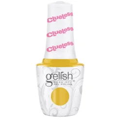 Gelish "Ugh, As If" Duo, Mustard Yellow Creme - Includes gel polish and lacquer