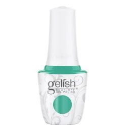 Gelish "Unwind With Me" Duo- Includes Gel Polish and Lacquer- Aquamarine Creme