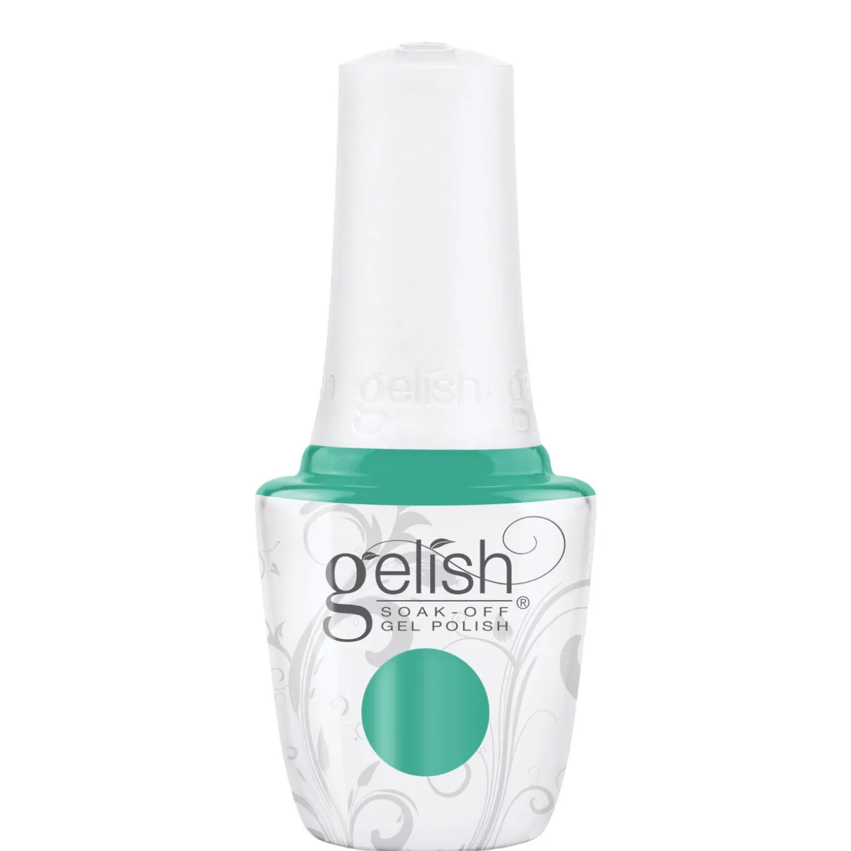 Gelish "Unwind With Me" Duo- Includes Gel Polish and Lacquer- Aquamarine Creme