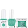 Gelish "Unwind With Me" Trio- Includes Gel Polish, Lacquer and Dip- Aquamarine Creme
