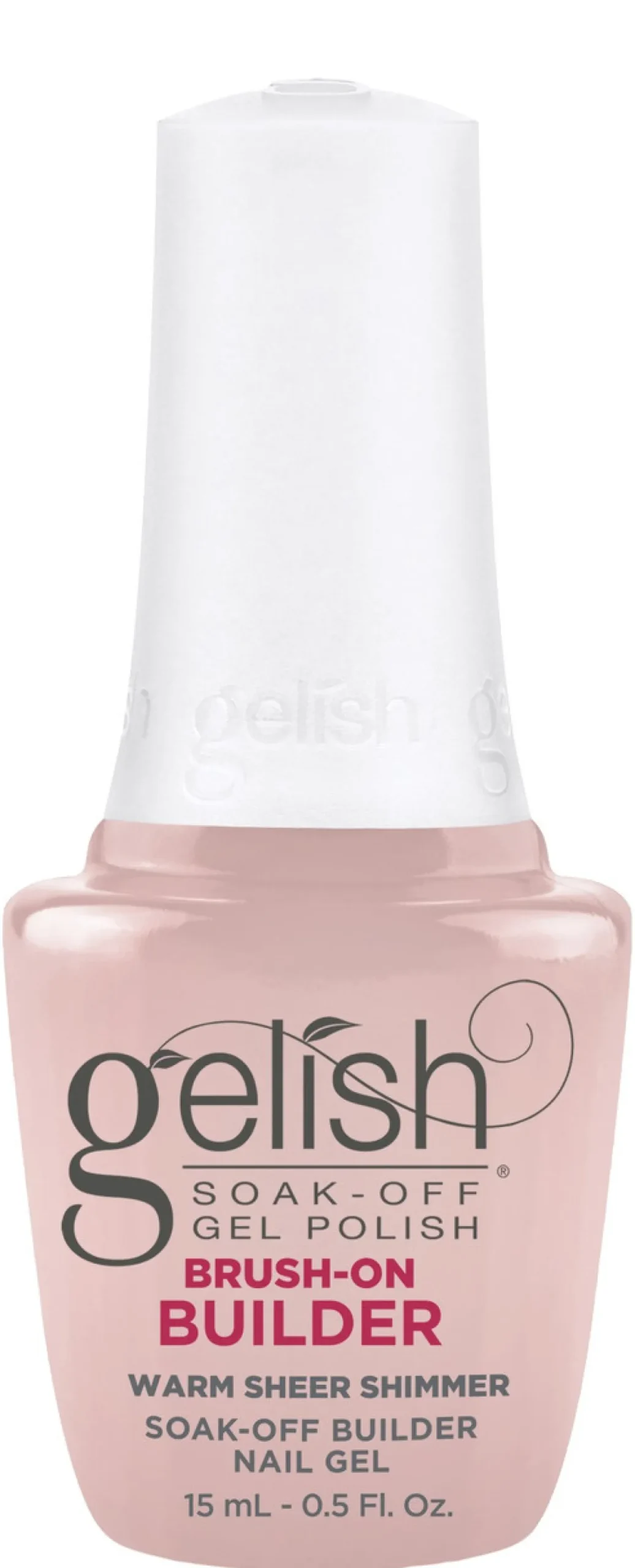 Gelish Warm Sheer Shimmer Brush-On Builder Gel, 15 mL | .5 fl. Oz.