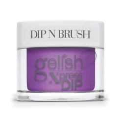 Gelish Xpress Dip "Before My Berry Eyes", Premium Purple Metallic, 43g | 1.5 oz. - On My Wish List Collection