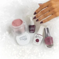 Gelish Xpress Dip "Be My Sugarplum" - Dark Mauve Creme, 43g | 1.5 oz. - 1620409