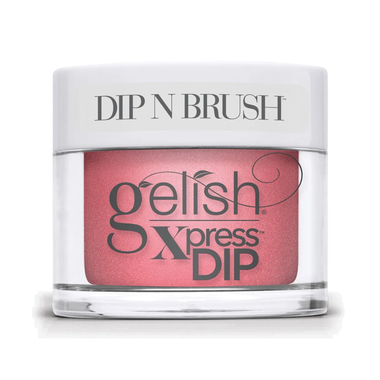 Gelish Xpress Dip "Citrus Halo",Coral Pink Pearl, 43g | 1.5 oz - Prism Blooms Collection