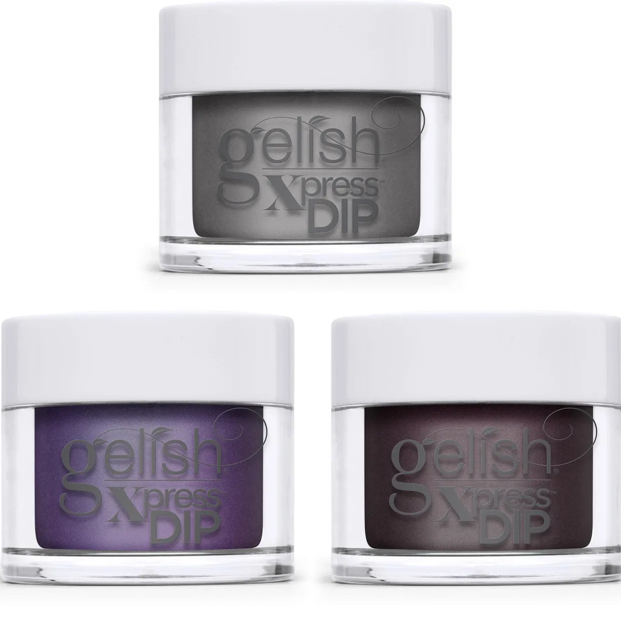 Gelish Xpress Dip Disney Villains Collection Bundle 2, 3 colors