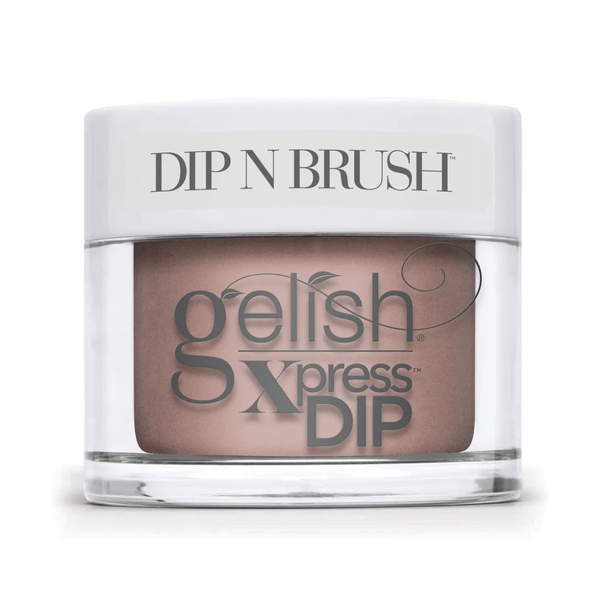 Gelish Xpress Dip "Don't Bring Me Down", Light Tan Crème, 43g | 1.5 oz -Up In The Air Collection