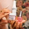 Gelish Xpress Dip "Feeling Fleur-ty", Sheer Pink With Glitter, 43 g | 1.5 oz.
