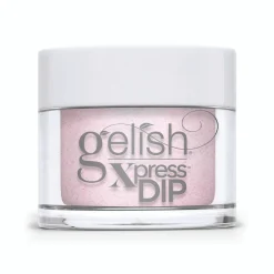 Gelish Xpress Dip "Feeling Fleur-ty", Sheer Pink With Glitter, 43 g | 1.5 oz.