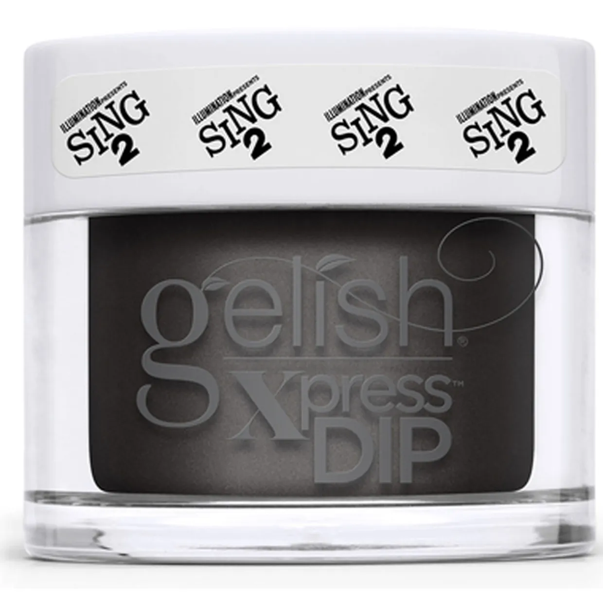 Gelish Xpress Dip "Front of House Glam" Black Brown Crème - 43g | 1.5 oz