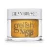 Gelish Xpress Dip "Golden Hour Glow" Golden Yellow Pearl, Dipping Powder - 43g | 1.5 oz - Change of Pace Collection