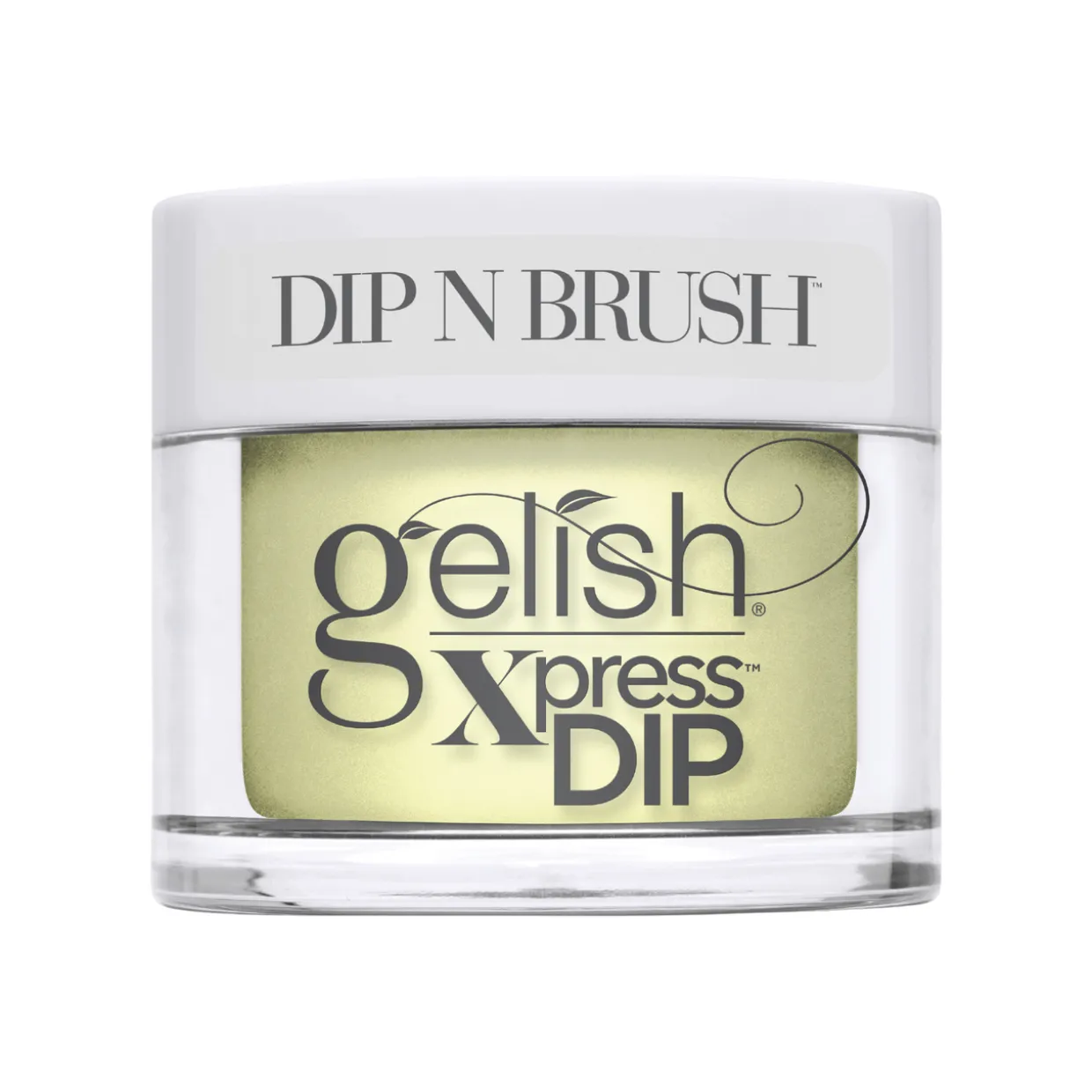 Gelish Xpress Dip "Lemon Drop Lush",Sunny Yellow Jelly, 43g | 1.5 oz - Keep It Juicy Collection