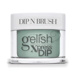 Gelish Xpress Dip "Mint For Me",Light Teal Creme, 43g | 1.5 oz - Prism Blooms Collection
