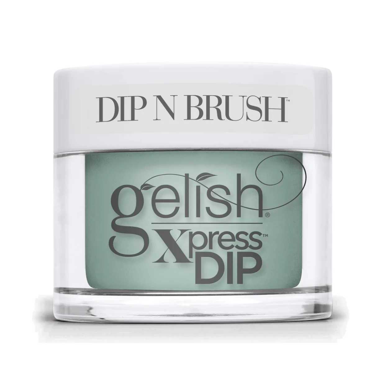 Gelish Xpress Dip "Mint For Me",Light Teal Creme, 43g | 1.5 oz - Prism Blooms Collection