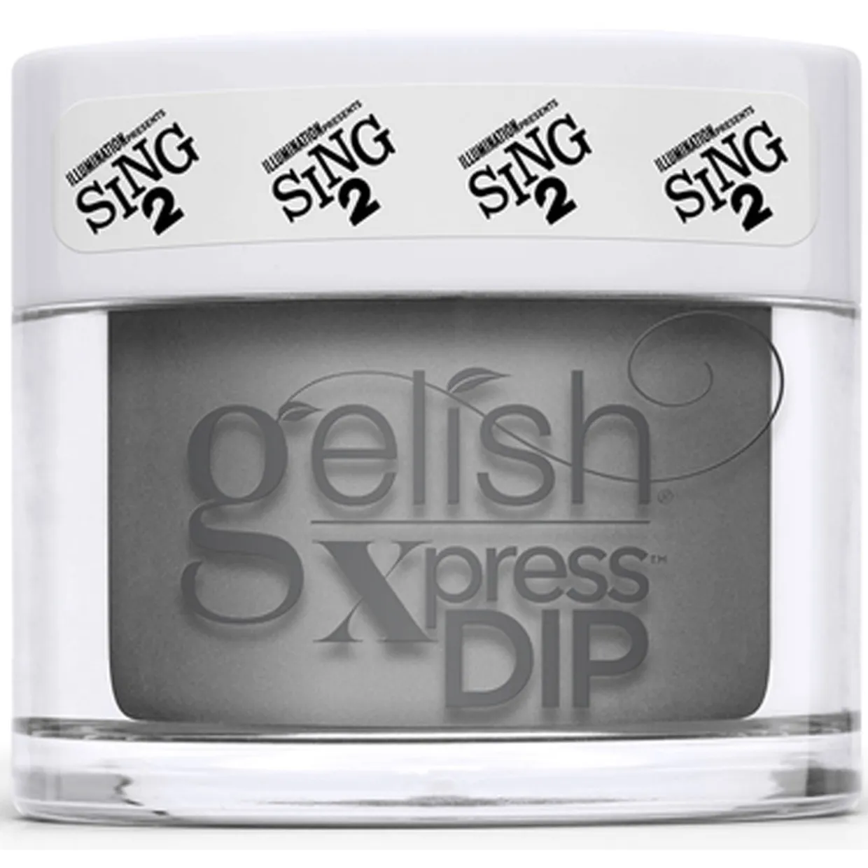 Gelish Xpress Dip "Moon Theater Shine" Grey Crème - 43g | 1.5 oz