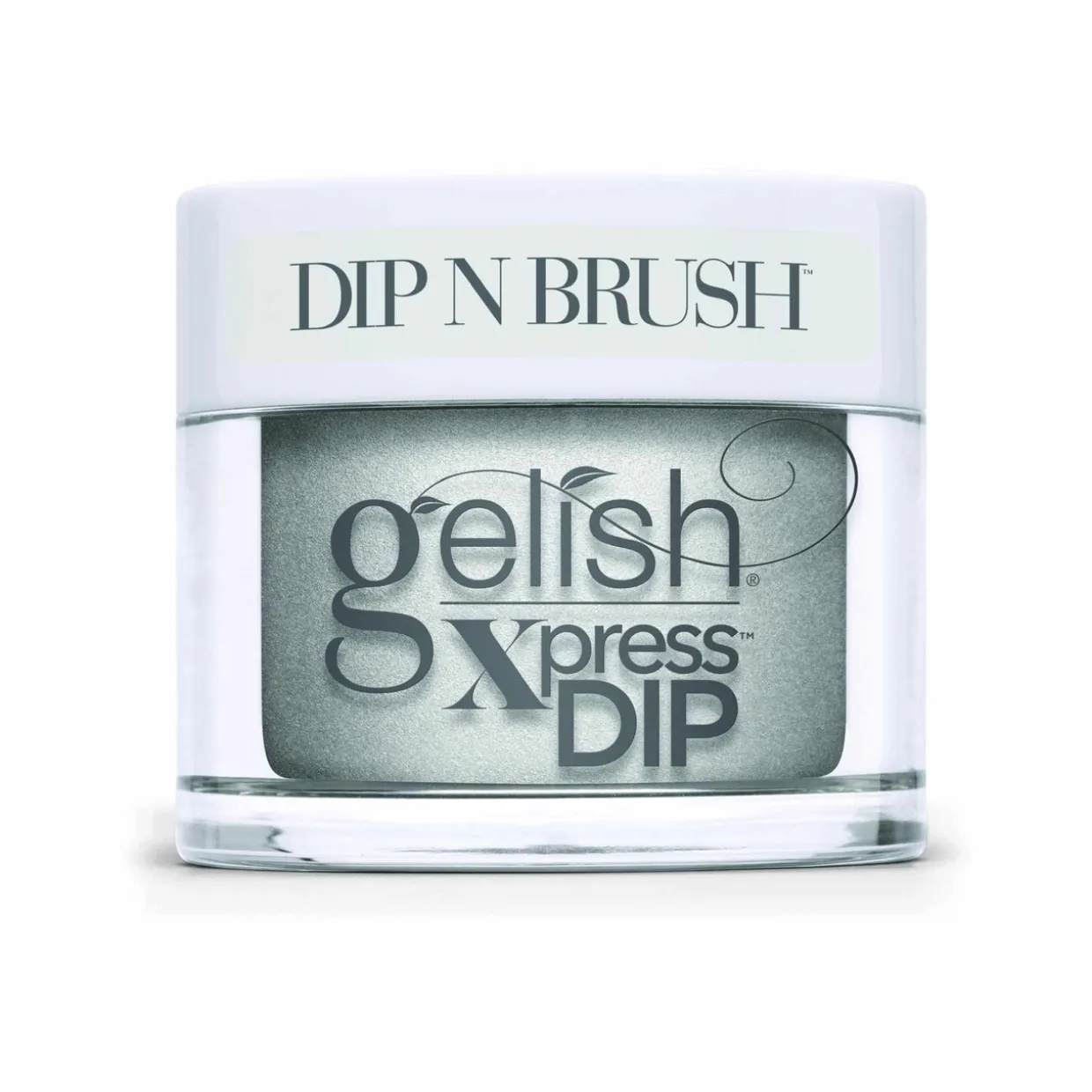 Gelish Xpress Dip n Brush "A-Lister" - Soft Silver Metallic- 43g | 1.5 oz - 1620969