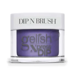 Gelish Xpress Dip n Brush "Anime-Zing Color!", Neon Purple Creme, 43 g | 1.5 oz - 1620420