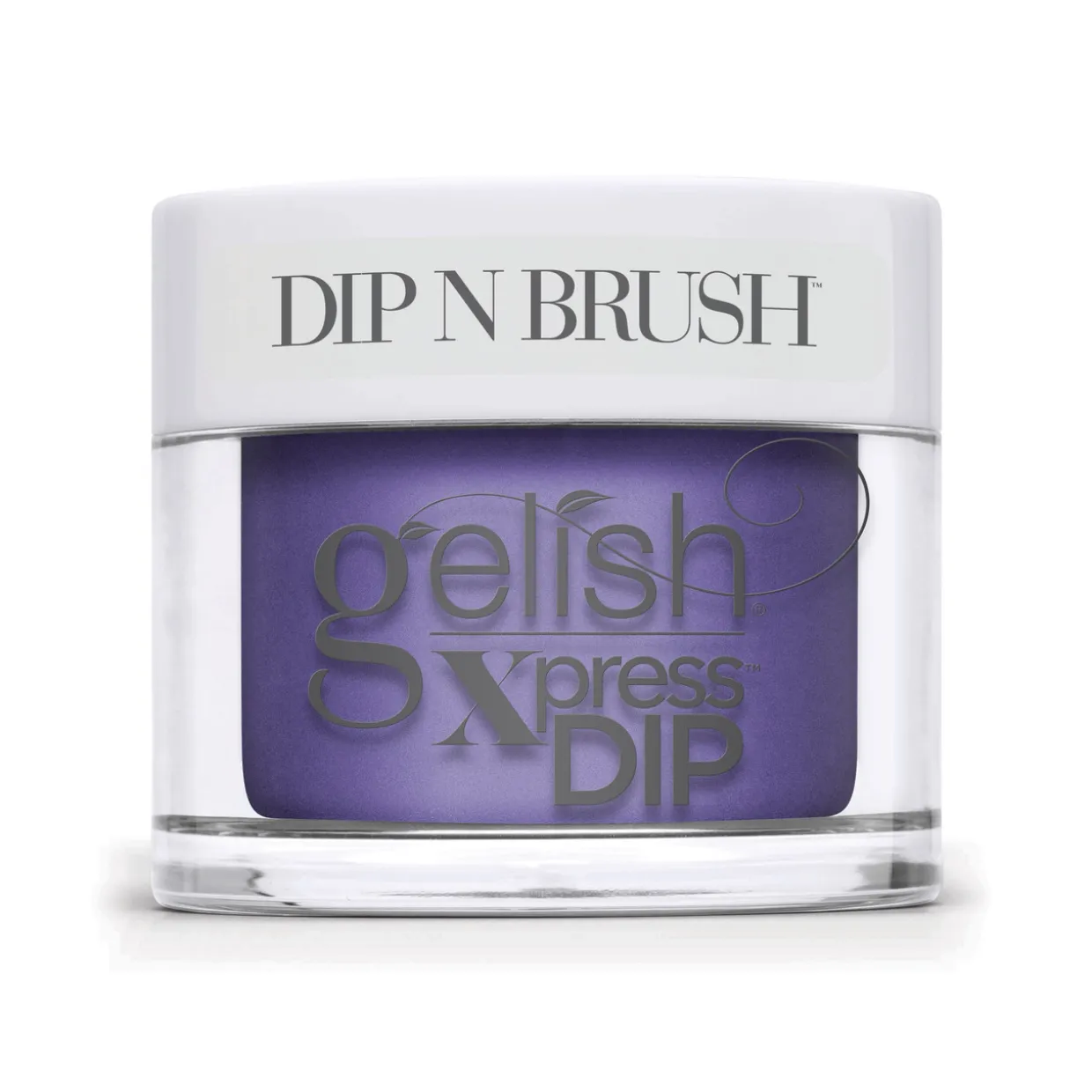 Gelish Xpress Dip n Brush "Anime-Zing Color!", Neon Purple Creme, 43 g | 1.5 oz - 1620420