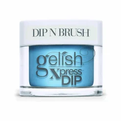 Gelish Xpress Dip n Brush "No Filter Needed" - Blue Neon Creme - 43g | 1.5 oz - 1620259