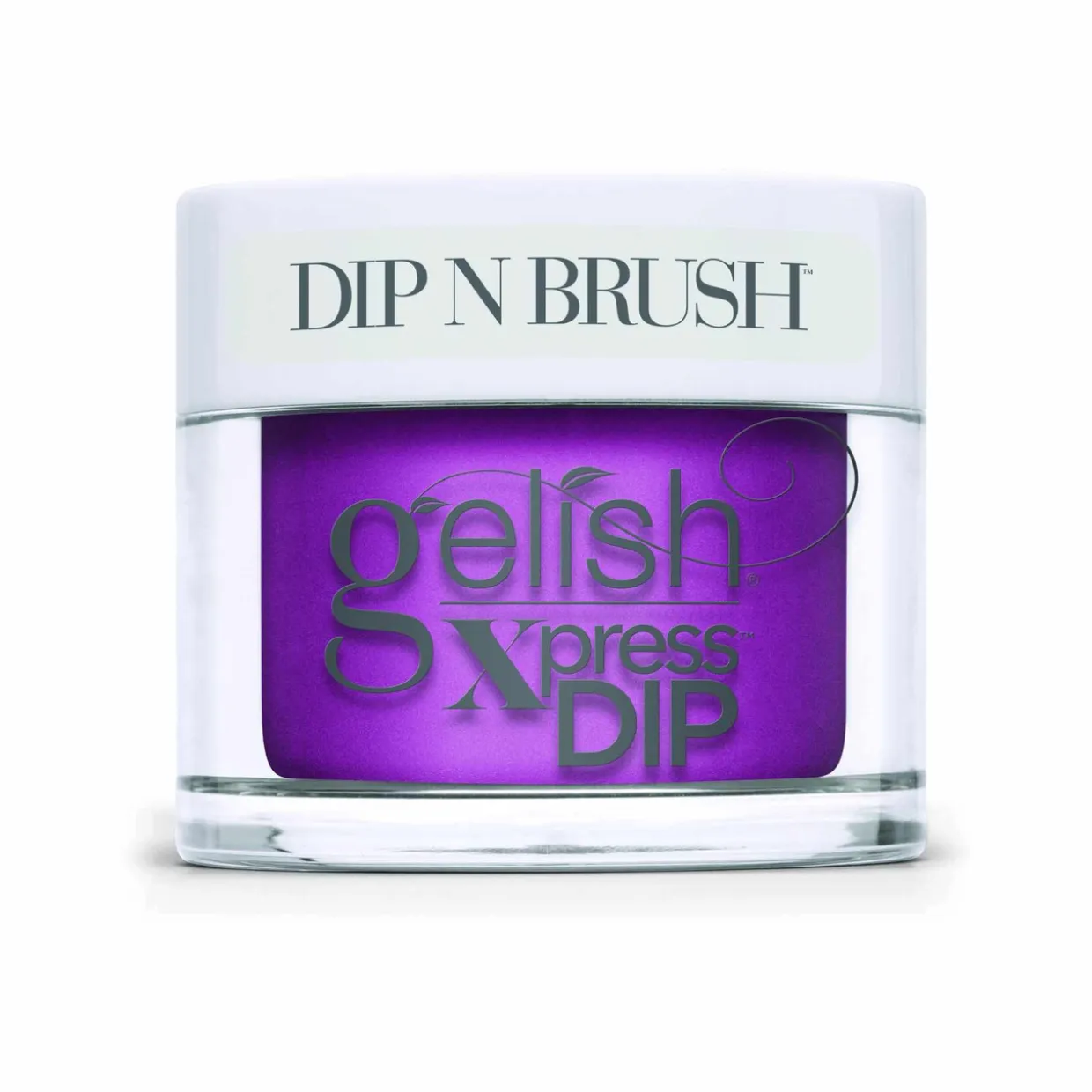 Gelish Xpress Dip n Brush "Pop-Arazzi Pose" -Hot Pink Neon Creme - 43g | 1.5 oz - 1620181