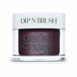 Gelish Xpress Dip n Brush "Red Alert" - Deep Red Creme- 43g | 1.5 oz - 1620809