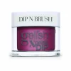 Gelish Xpress Dip n Brush "Ruby Two-Shoes" -Scarlet Red Creme - 43g | 1.5 oz - 1620189