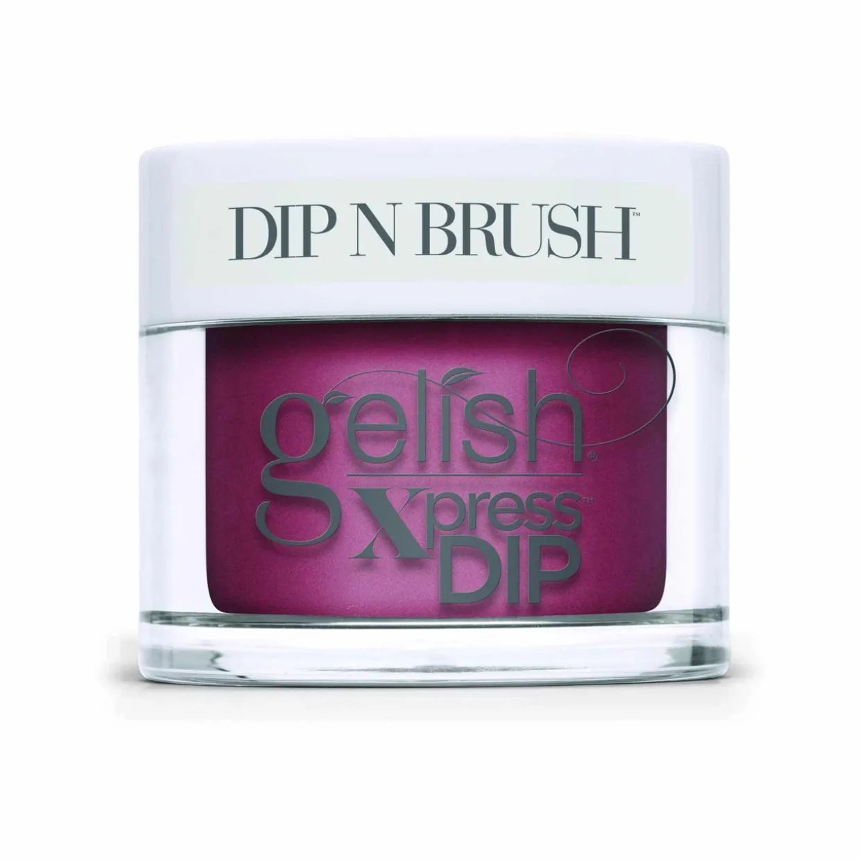 Gelish Xpress Dip n Brush "Ruby Two-Shoes" -Scarlet Red Creme - 43g | 1.5 oz - 1620189