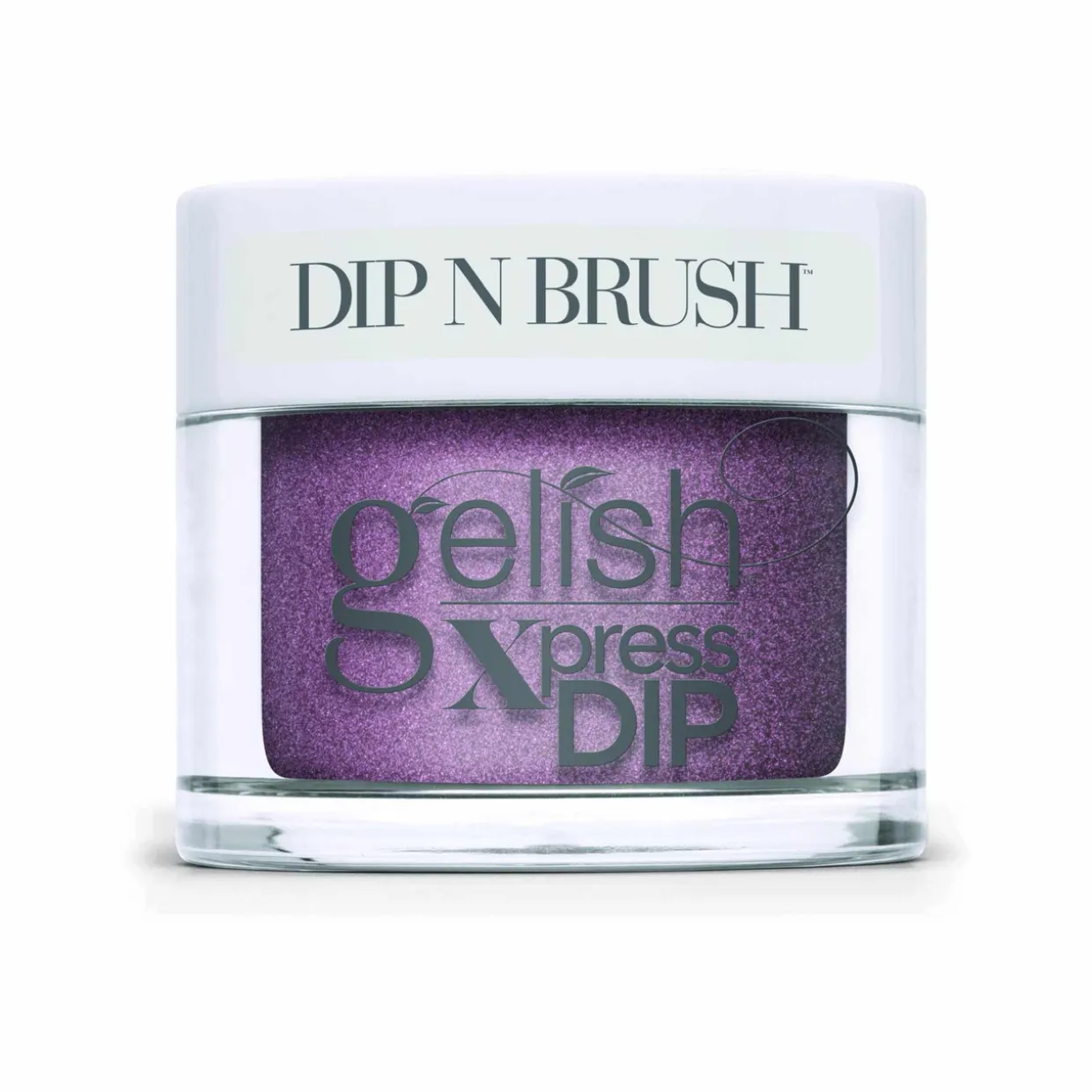 Gelish Xpress Dip n Brush "Samurai" - Medium Purple Metallic- 43g | 1.5 oz - 1620845