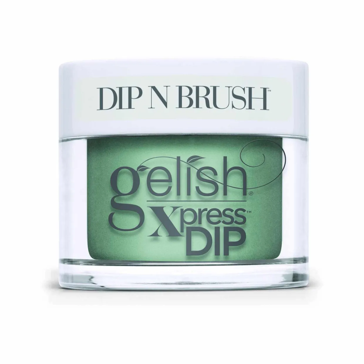Gelish Xpress Dip n Brush "Sea Foam" - Light Green Creme- 43g | 1.5 oz - 1620827