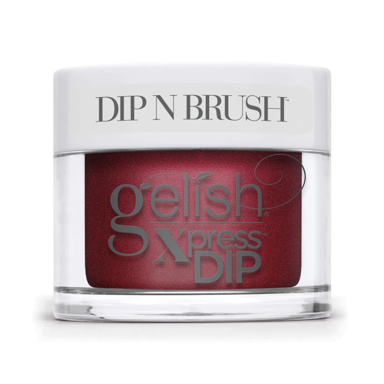Gelish Xpress Dip n Brush "Sugar Coated Dreams", Candy Apple Red Metallic, 43 g | 1.5 oz. - 1620541