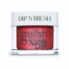 Gelish Xpress Dip n Brush "Tiki Tiki Laranga" - Orange Neon Creme- 43g | 1.5 oz - 1620894