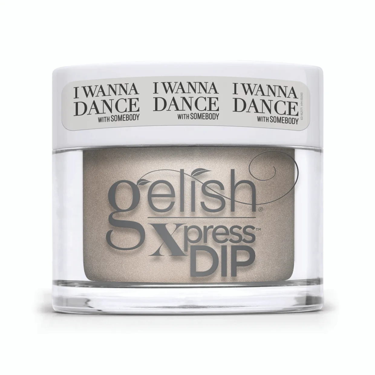 Gelish Xpress Dipping Powder "Certified Platinum" Platinum Shimmer - 43g | 1.5 oz - 1620474