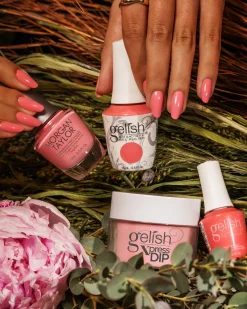 Gelish Xpress Dip "Plant One On Me", Salmon Pink Crème, 43 g | 1.5 oz.