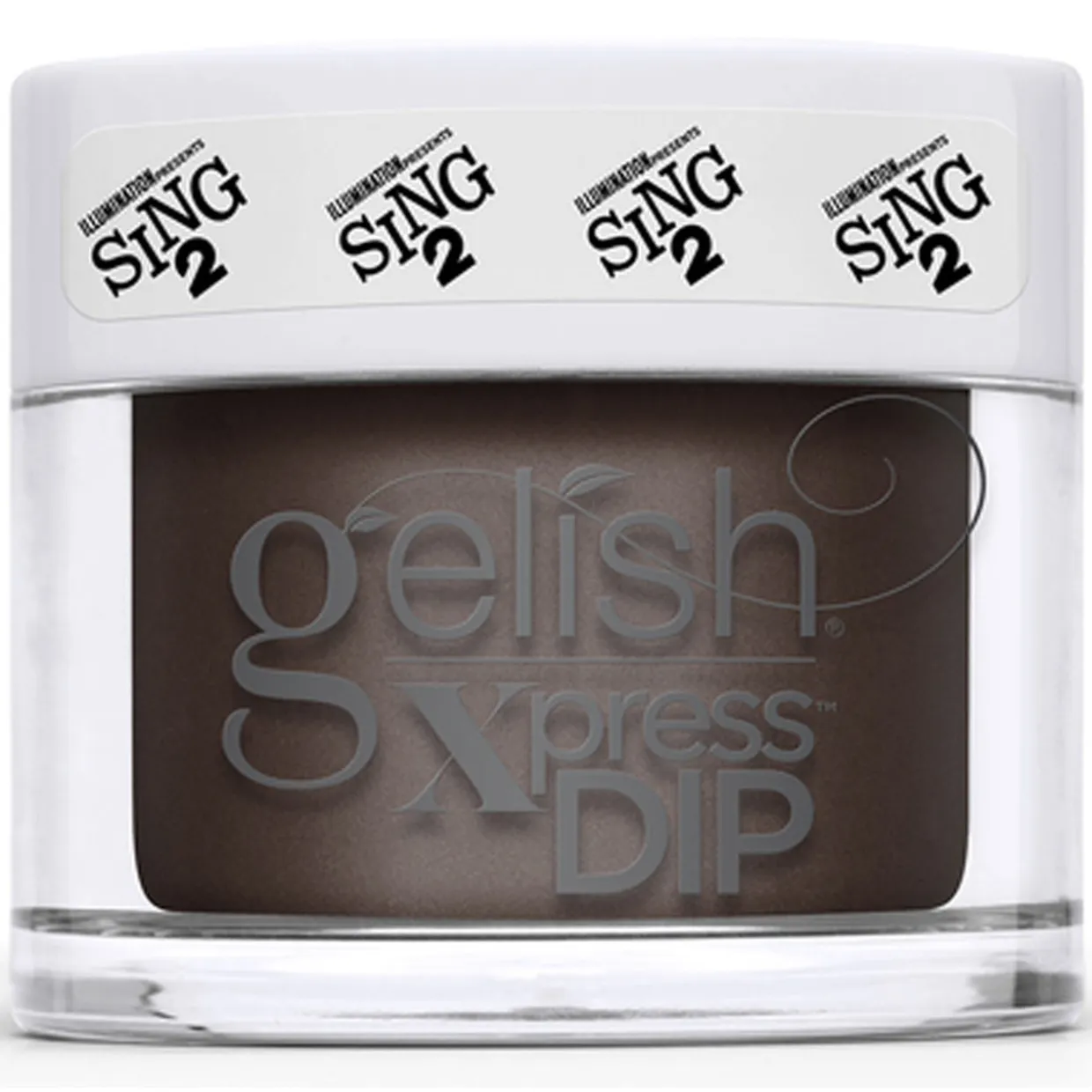 Gelish Xpress Dip "Ready To Work It" Dark Brown Crème - 43g | 1.5 oz