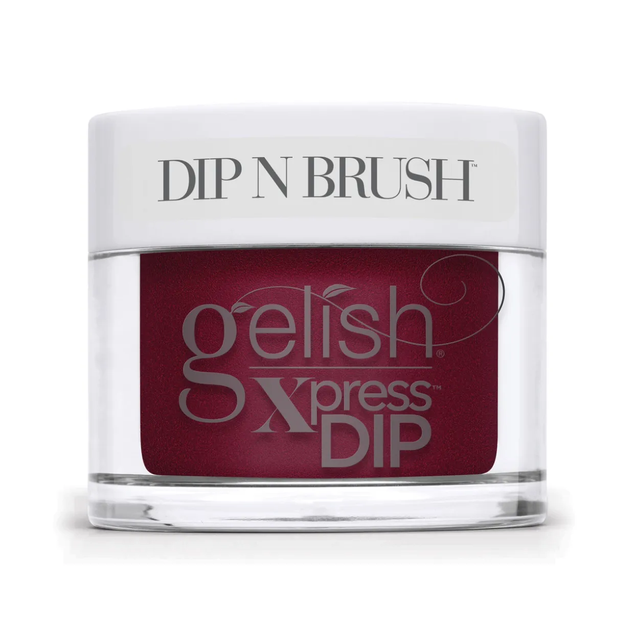 Gelish Xpress Dip "Reddy To Jingle", Red Rose Pearl, 43g | 1.5 oz. - On My Wish List Collection