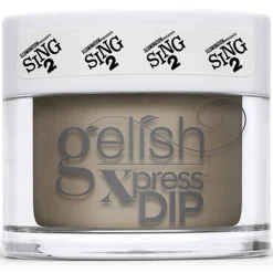 Gelish Xpress Dip "Shake It Til You Make It" Light Brown Crème - 43g | 1.5 oz