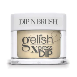 Gelish Xpress Dip "Sunburst Your Bubble",Soft Yellow Pearl, 43g | 1.5 oz - Prism Blooms Collection