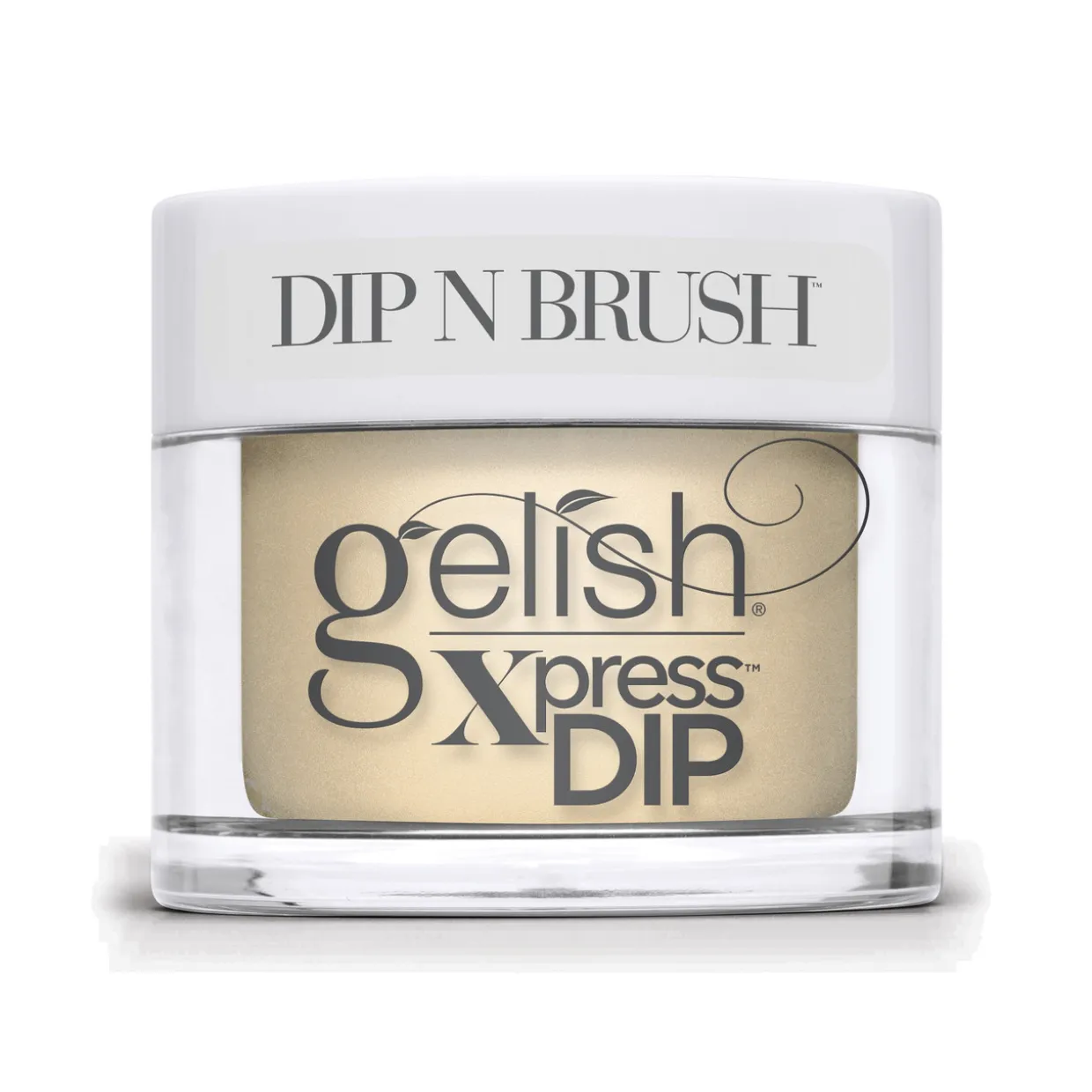Gelish Xpress Dip "Sunburst Your Bubble",Soft Yellow Pearl, 43g | 1.5 oz - Prism Blooms Collection